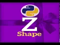 Using Python Program Printing Patterns For Beginners By B Mandal Z Shape