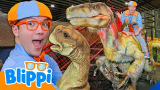 blippi explores jurassic quest 