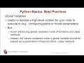 Best Practices in Python