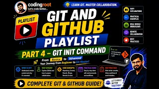 Complete Git and GitHub Tutorial for Beginners Part - 4 Git Init Command
