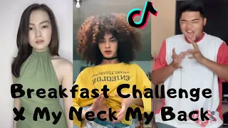 breakfast challenge x my neck my back tiktok kuya magik remix best dance compilation