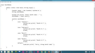 How to use switch statement in Java - Pashto