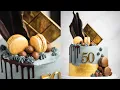 How to Make a Masculine 50th Birt ay Cake