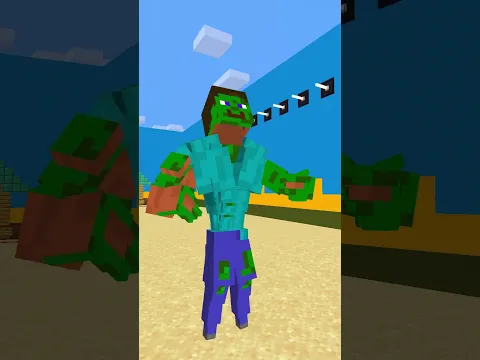 Herobrine vs Strong Steve: Spider Man vs Hulk #shorts