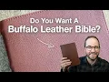 NIV Personal Size Large Print in BUFFALO Leather Bible Review