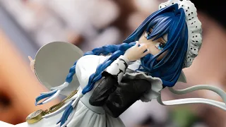 Painting a Kronii Maid figure 3D-Printed Garage Kit