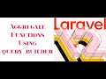 Laravel 12 - How to Use Aggregate Functions in Query Builder