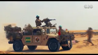  بص في عينينا   نقدر على الدنيا ولا تقدر علينا  روحنا في إيدينا     قوات الجيش المصري الباسل دندنها