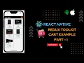 Redux Toolkit Cart Example Part - I in React Native in Hindi