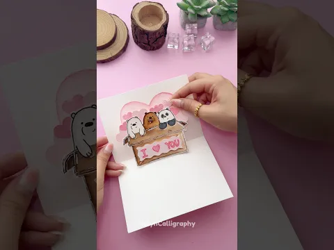 DIY Cute Anniversary Card Idea 💕
