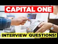 CAPITAL ONE INTERVIEW QUESTIONS ANSWERS Suitable for ALL Capital One Job Roles
