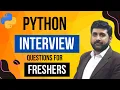 Top 15 PYTHON Interview Questions To Get HIRED