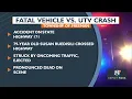 79-year-old woman dead following vehicle vs UTV crash