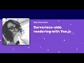 Olga Skurativska - Serverless-side rendering with Vue js