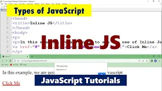 Inline JS Understanding Inline JavaScript How to Use JavaScript in HTML Markup