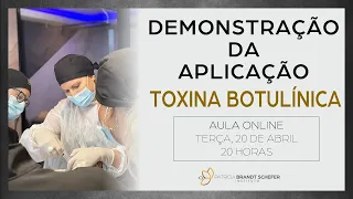 #LIVE​ 006 - Demonstração da Aplicação da Toxina Botulínica
