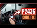 How To Fix P2436 Code - Secondary Air Injection System Sensor Circuit Bank 2