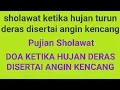 Download Lagu sholawat ketika hujan turun deras disertai angin kencang