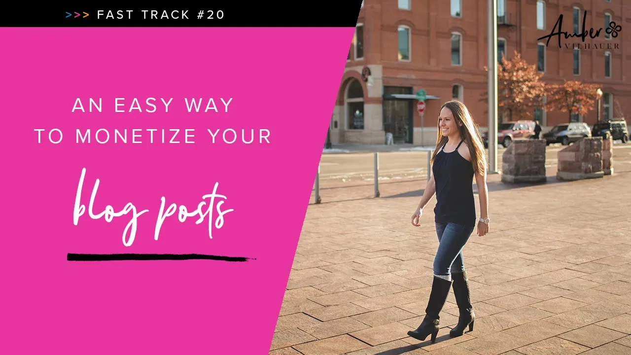 An Easy Way to Monetize Your Blog Posts