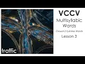 VCCV Multisyllabic Closed Syllable Words - Lesson 3