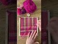 Weaving on a Frame Loom