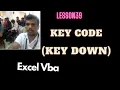 Lesson 39 excel vba Study Key Code