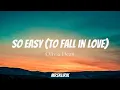 Lagu So Easy (To Fall in Love) - Olivia Dean (Lyrics)