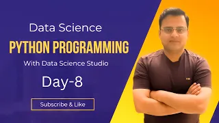 Python Programming Day-8 Python OOPs Polymorphism Data Data Science