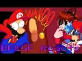 Boyfriend \u0026 Girlfriend React to SMG4: If Mario Was In.... Friday Night Funkin - SliverPanda