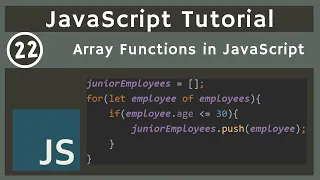 22 Built in Array Functions in JavaScript javascript tutorial UiBrains NAVEEN SAGGAM