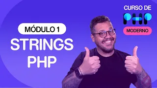 Manipulação de strings com PHP - @CursoemVideo  de PHP - Gustavo Guanabara