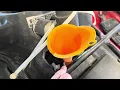 Changing coolant on a 2017 Honda foreman 500