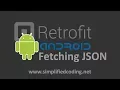 Retrofit Android Example - Fetching JSON from URL