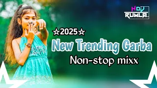 2025 new mix garba new trending garba non stop h dj rumla garba trending aadivasi