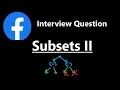 Subsets II - Backtracking