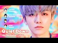 NCT DREAM - Quiet Down (Line Distribution + Lyrics Karaoke) PATREON REQUESTED