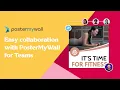 Collaborate on a Design With Your Team Using PosterMyWall
