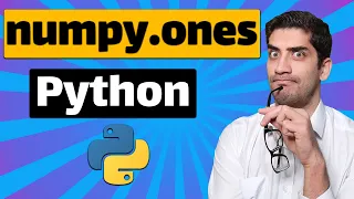 numpy ones function np ones in Python