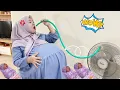IBU KONTRAKSI ‼️ GARA2 KIPAS ANGIN PERUT IBU TIBA2 GENDUT🤰🏻