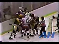 NHL Jan 26 1982 New York Islanders v Pittsburgh Penguins R Brent Sutter v Peter Lee