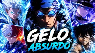 OS USUÁRIOS DE GELO MAIS PODEROSOS DOS ANIMES ❄️🔥