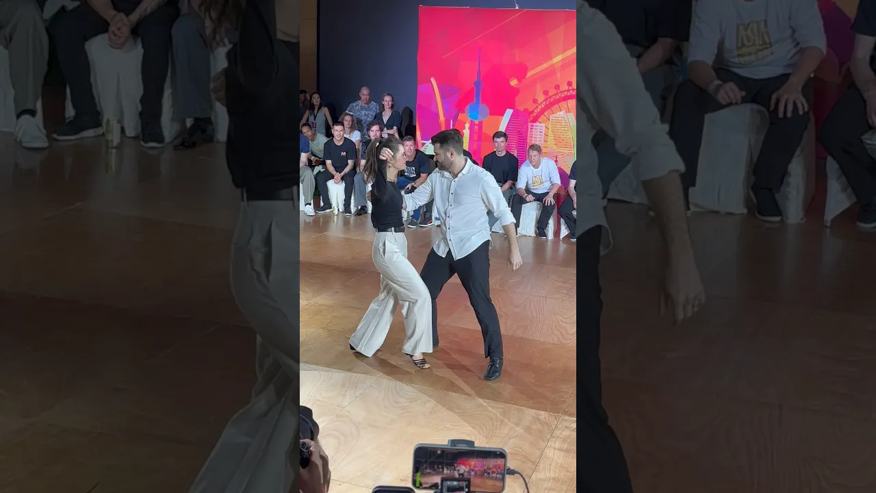 West Coast Swing Improvisation Part 1 #semionmaria #westcoastswing #modernswing #improvisation