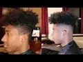 Curly High Top Taper Fade Fuck Boy Haircut
