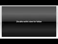 Disable eslint rules for folder