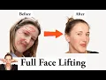 Full Face Lifting Massage Easy Daily Routine for a Youthful Glow
