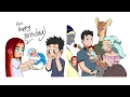 HAPPY BIRT AY YOSHINO AND ENJI TODOROKI - Teka s friends meet Enji My Hero Academia Comic Dub
