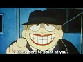 The Laughing Salesman just pointing at people for 10 minutes