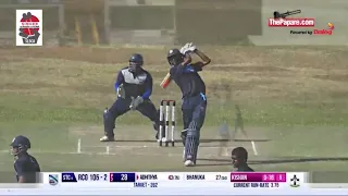 Richmond opener Adithya Siriwardhana s 53 in the final