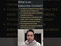 What is Execution Context Clip Understanding Execution Context Core JavaScript
