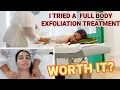 VLOG I GOT A FULL BODY EXFOLIATION FOR FREEE WAS IT GOOD SIMMY GORAYA